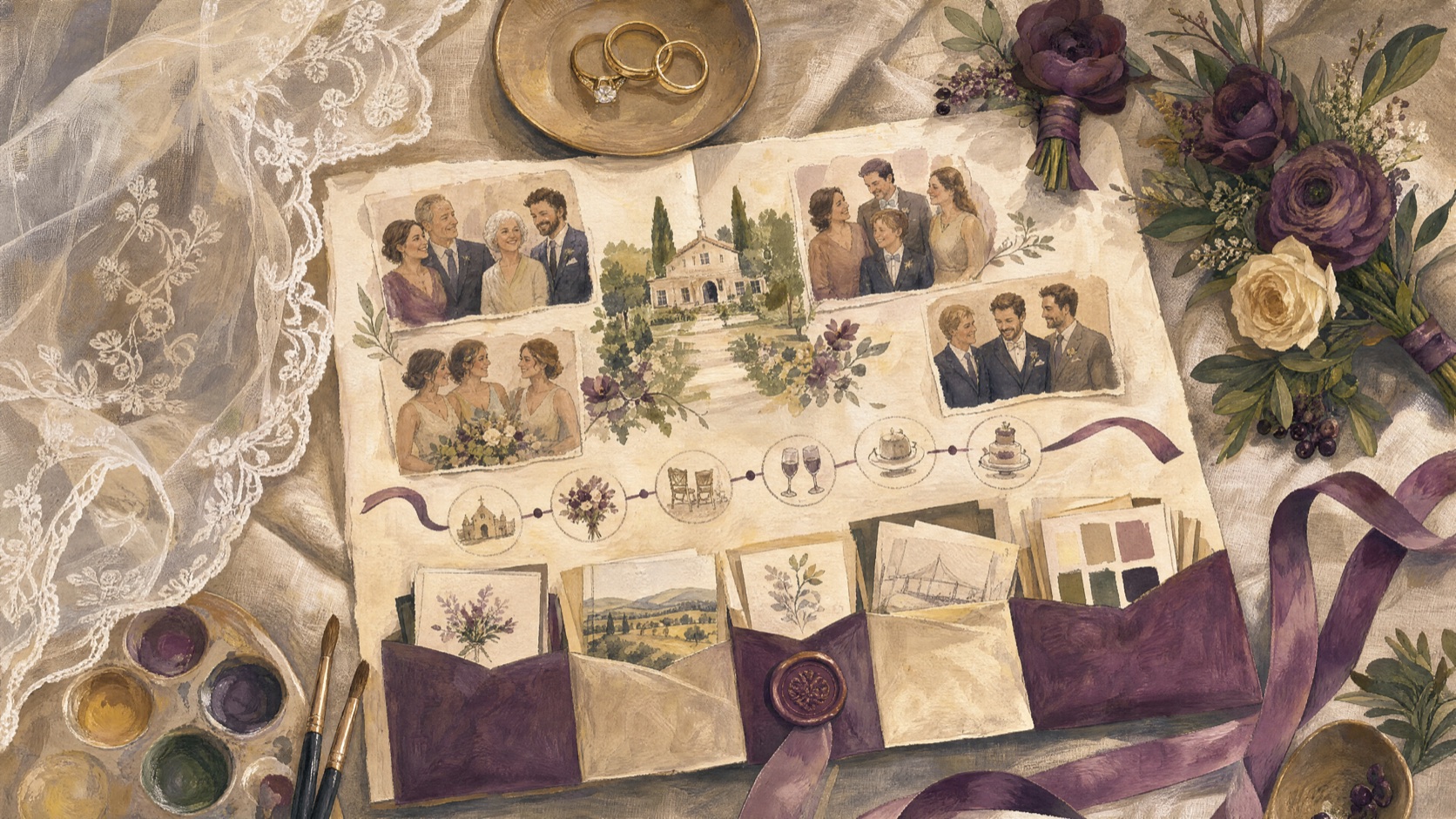 From Loose Wedding Details to Day-Of Sheet preview
